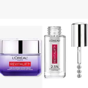 LOREAL REVITALIFT DERM INTENSIVES MICRO
LINE-PLUMPING WATER CREAM & EYE SERUM